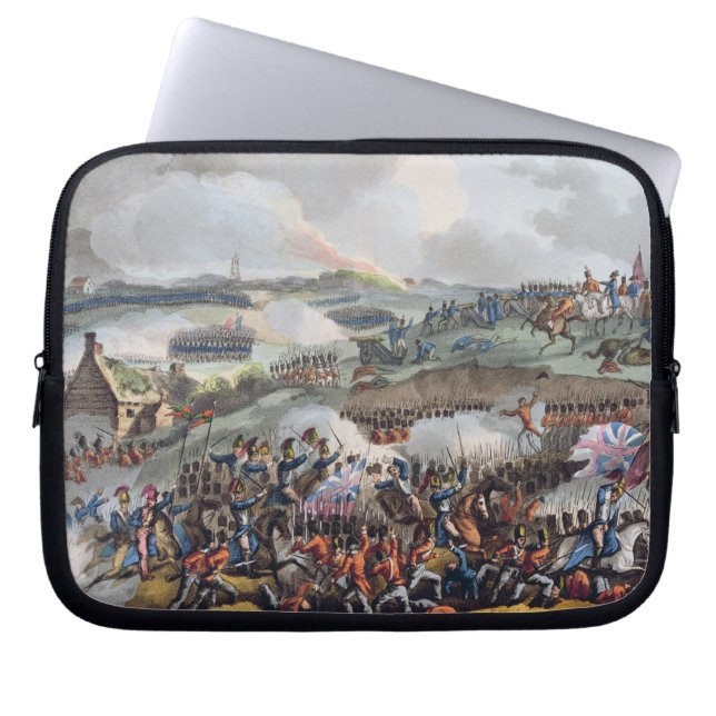 Het centrum van het Britse leger in actie bij de B Laptop Sleeve (Voorkant)