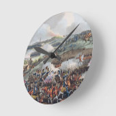 Het centrum van het Britse leger in actie bij de B Ronde Klok (Hoek)