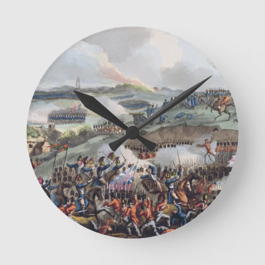 Het centrum van het Britse leger in actie bij de B Ronde Klok (Voorkant)