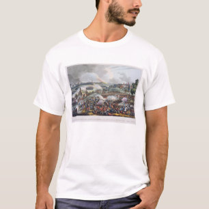 Het centrum van het Britse leger in actie bij de B T-shirt