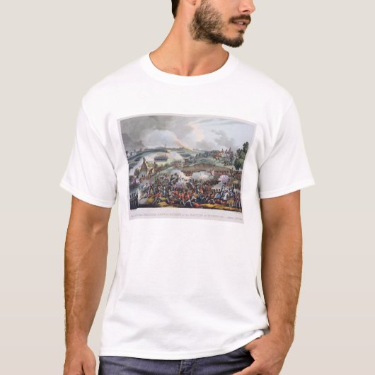 Het centrum van het Britse leger in actie bij de B T-shirt (Voorkant)