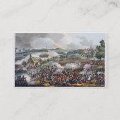 Het centrum van het Britse leger in actie bij de B Visitekaartje (Achterkant)