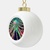 Het centrum van het reuzenrad keramische bal ornament (Rechts)