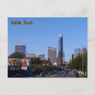 Het centrum van het Zuid Congres Briefkaart