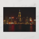 Het centrum van Hong Kong van Kowloon Briefkaart (Voorkant)