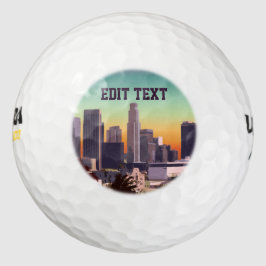 Het centrum van Los Angeles - Afbeelding Golfballen