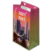 Het centrum van Los Angeles -  Afbeelding Klein Cadeauzakje (Voorkant Gekanteld)