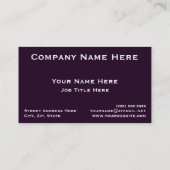 Het centrum van Los Angeles -  Afbeelding Visitekaartje (Achterkant)