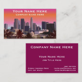 Het centrum van Los Angeles - Afbeelding Visitekaartje (Voorkant / Achterkant)