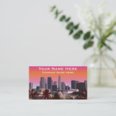 Het centrum van Los Angeles - Afbeelding Visitekaartje (Staand voorkant)