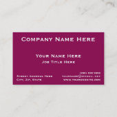 Het centrum van Los Angeles - Afbeelding Visitekaartje (Achterkant)