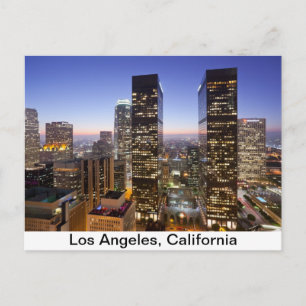 Het centrum van Los Angeles Briefkaart