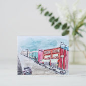 Het centrum van Los Angeles Briefkaart (Staand voorkant)