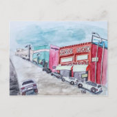 Het centrum van Los Angeles Briefkaart (Voorkant)