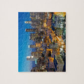 Het centrum van Los Angeles in Dusk Legpuzzel (Verticaal)