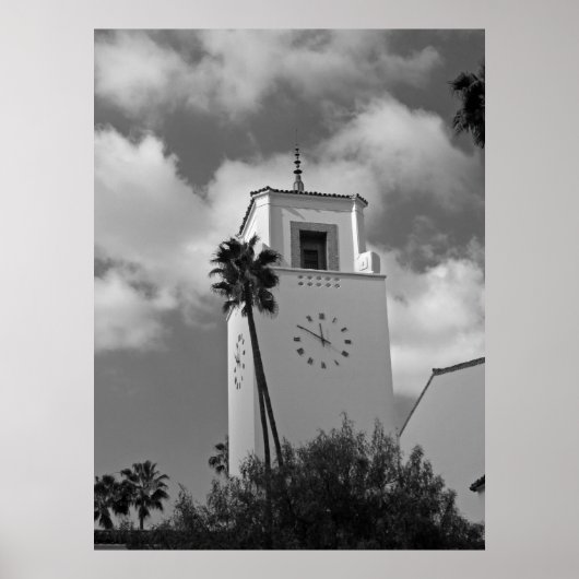 Het centrum van Los Angeles Poster (Voorkant)