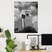 Het centrum van Los Angeles Poster (Thuiskantoor)