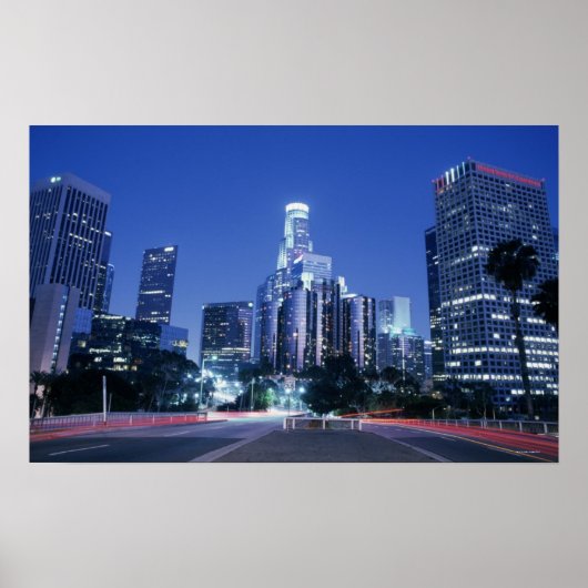 Het centrum van Los Angeles Poster (Voorkant)