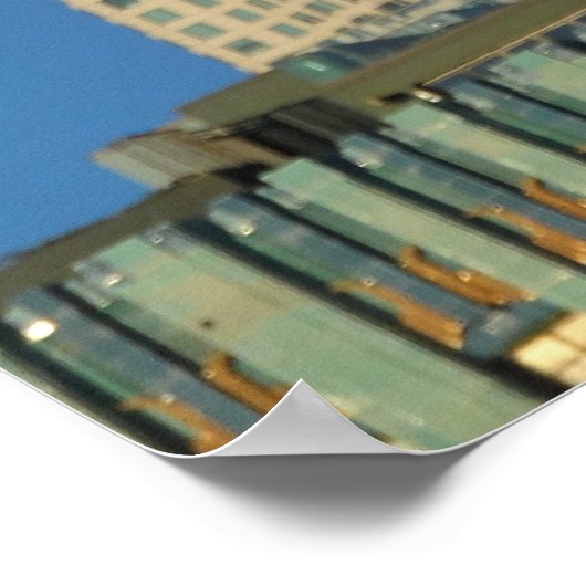 Het centrum van Los Angeles Poster (Hoek)