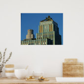 Het centrum van Los Angeles Poster (Keuken)