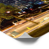 Het centrum van Los Angeles Poster (Hoek)