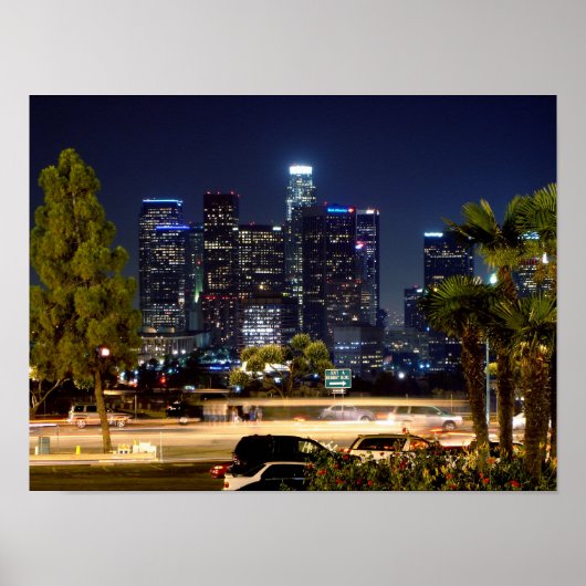 Het centrum van Los Angeles Poster (Voorkant)