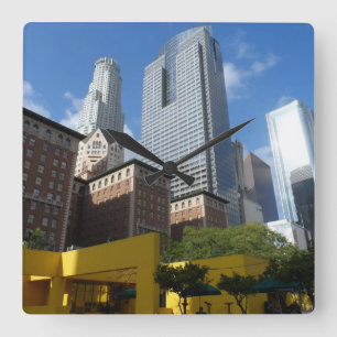Het centrum van Los Angeles Vierkante Klok