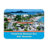 Het centrum van Marigot Bay Sint Maarten Magneet (Horizontaal)