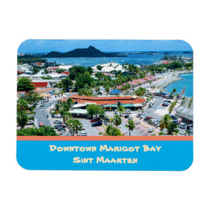 Het centrum van Marigot Bay Sint Maarten Magneet