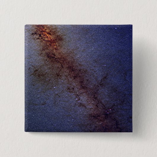 Het centrum van onze Melkweg Vierkante Button 5,1 Cm (Voorkant)