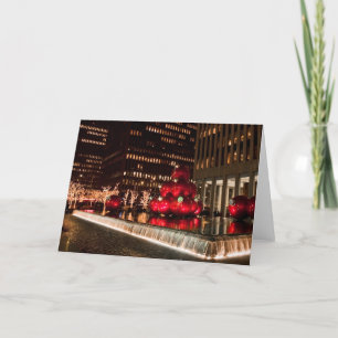 Het Centrum van Rockefeller van de Ballen van Feestdagen Kaart