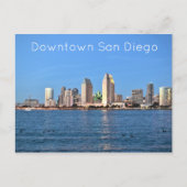 Het centrum van San Diego Feestdagenkaart (Voorkant)