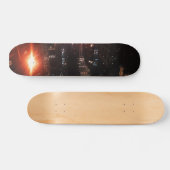 Het centrum van San Francisco 's nachts Persoonlijk Skateboard (Horizontaal)