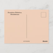 Het centrum van Saskatoon Saskatchewan Briefkaart (Achterkant)