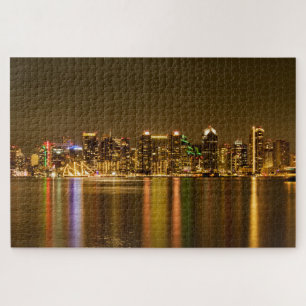 Het centrum van Skyline in San Diego Legpuzzel