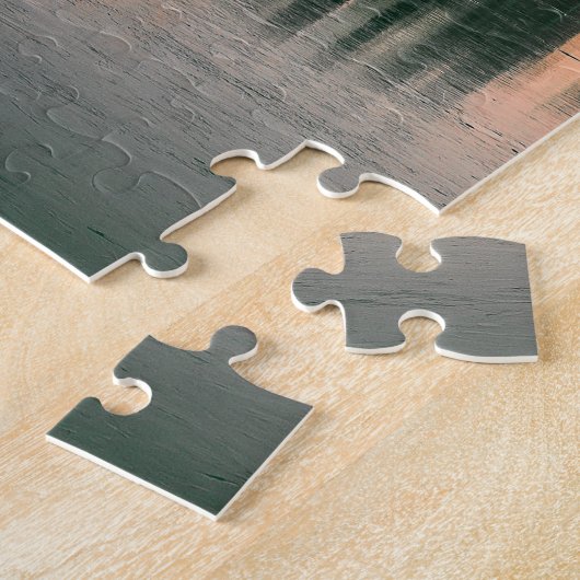 Het centrum van Toronto Skyline reflecteerde in he Legpuzzel (Zijkant)