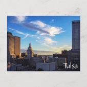 Het centrum van Tulsa, Oklahoma Briefkaart (Voorkant)