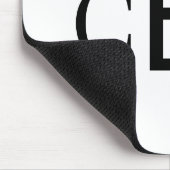 Het CEO Bureaublad Grafische Muismat (Hoek)
