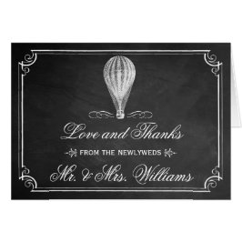 Het Chalkboard Hot Air Ballon Wedding Collectie
