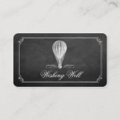 Het Chalkboard Hot Air Ballon Wedding Collectie Informatiekaartje (Voorkant)