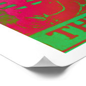 Het Chariot Tarot Kaart Psychedelic Poster (Hoek)