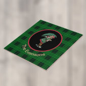 Het charmante  meisje met Umbrella op groen Tegeltje