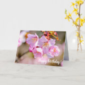 Het charmen en het koelen van Sakura bloemen in SP Kaart (Gele Bloem)