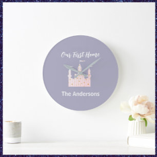 Het charmeren van ons eerste thuiskasteel grote klok