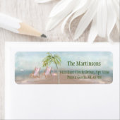 Het charteren adres van de Terugkeer van de Beach  Etiket (Insitu)