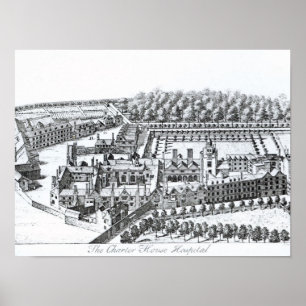 Het charterhuisziekenhuis, c.1720 poster