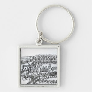 Het charterhuisziekenhuis, c.1720 sleutelhanger