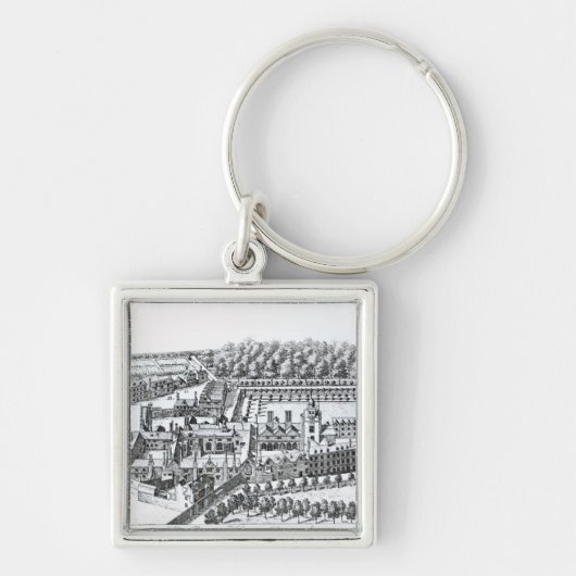 Het charterhuisziekenhuis, c.1720 sleutelhanger (Voorkant)