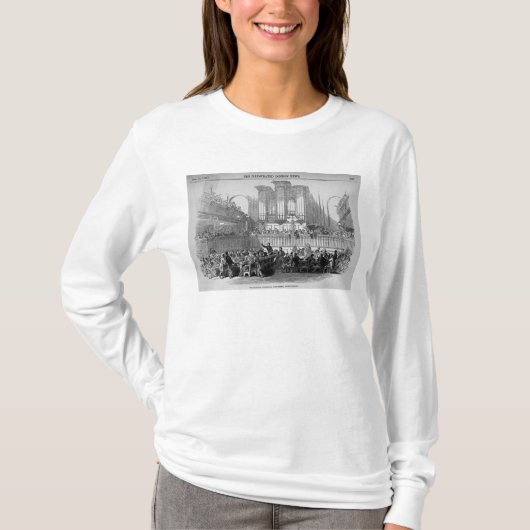 Het Chartist-verdrag op het Fitzroy-plein T-shirt (Voorkant)