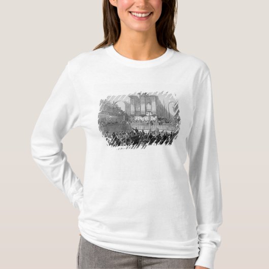 Het Chartist-verdrag op het Fitzroy-plein T-shirt (Voorkant)
